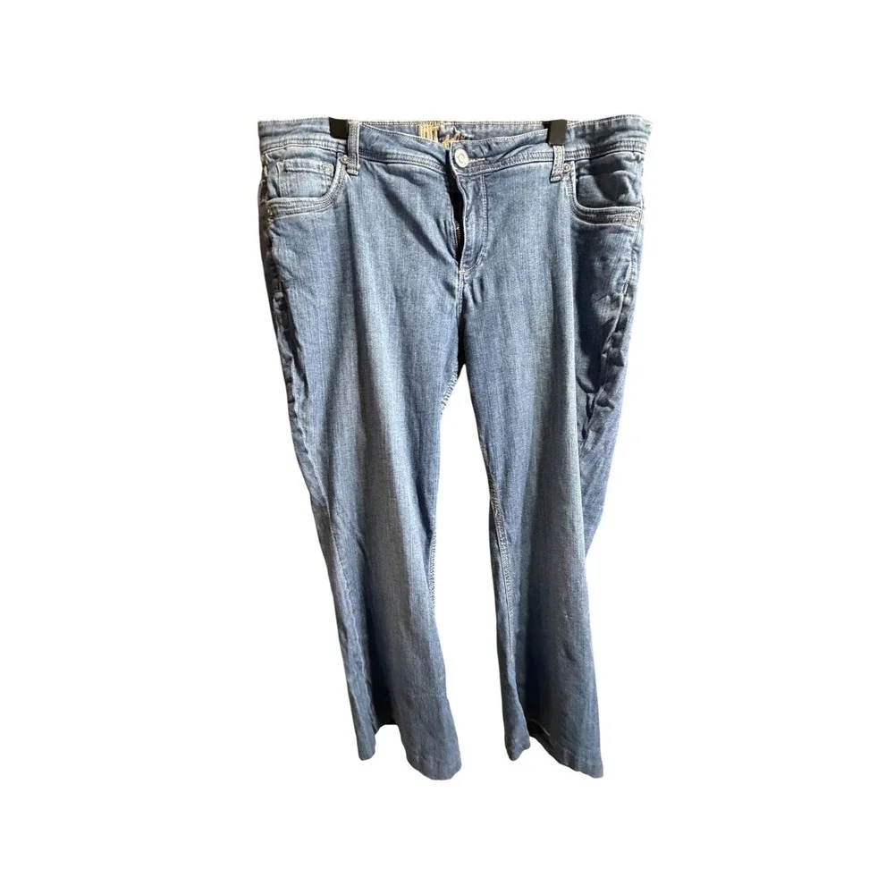 KUT from‎ the Kloth Jeans Womens Size 10W Medium Wash Bootcut Denim Pants